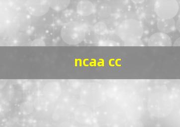 ncaa cc